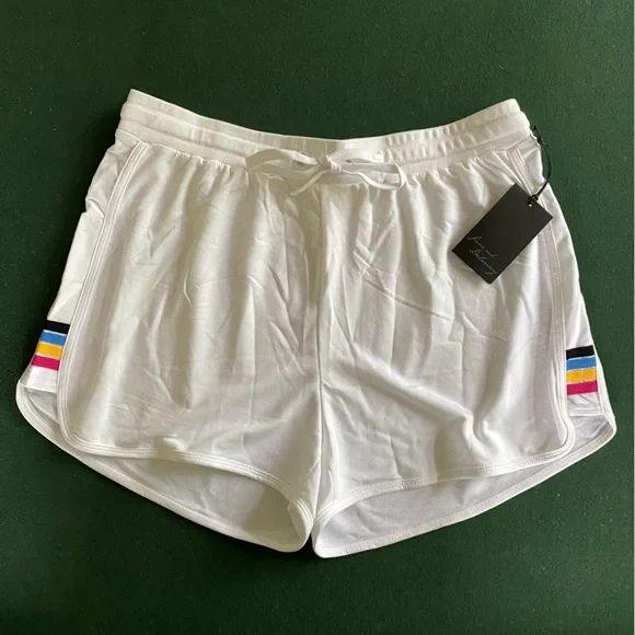 Jane and Delancey womens drawstring elastic waist shorts. Size L - Picture 1 of 7